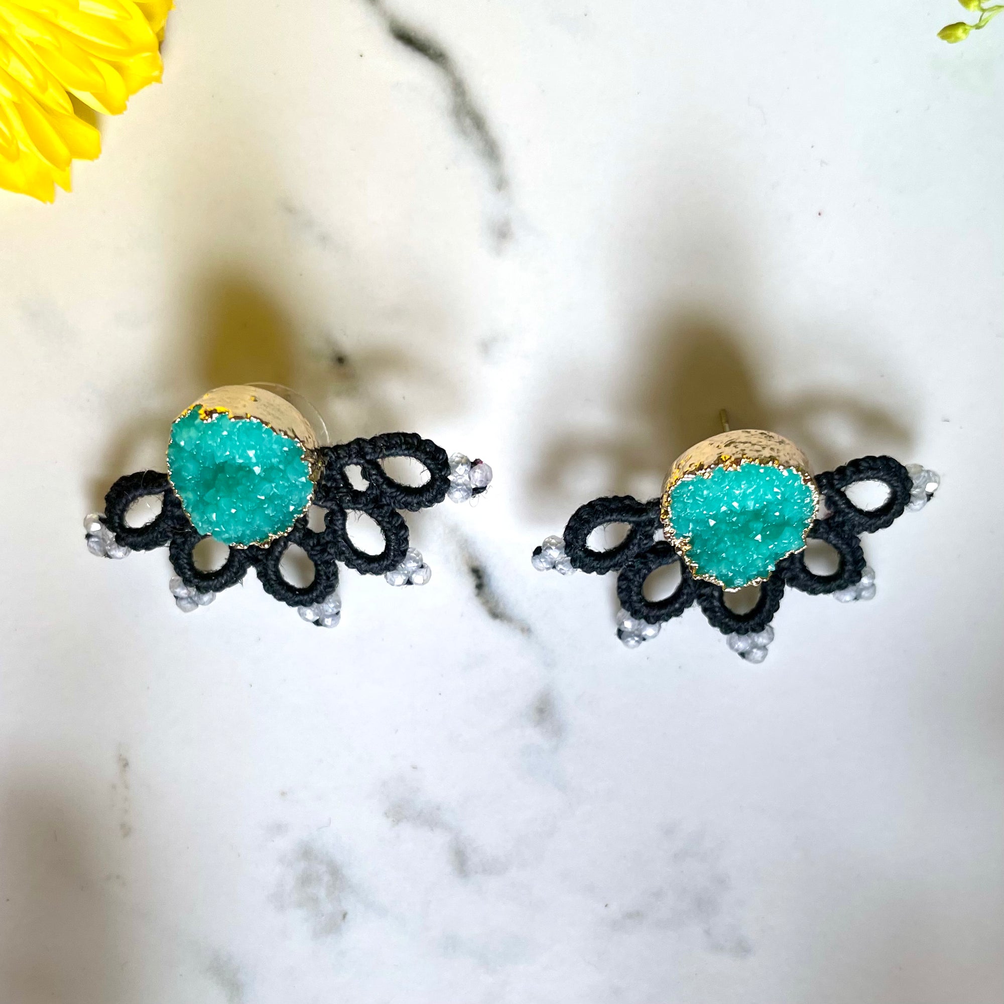 Tatted Lace Ear Jackets