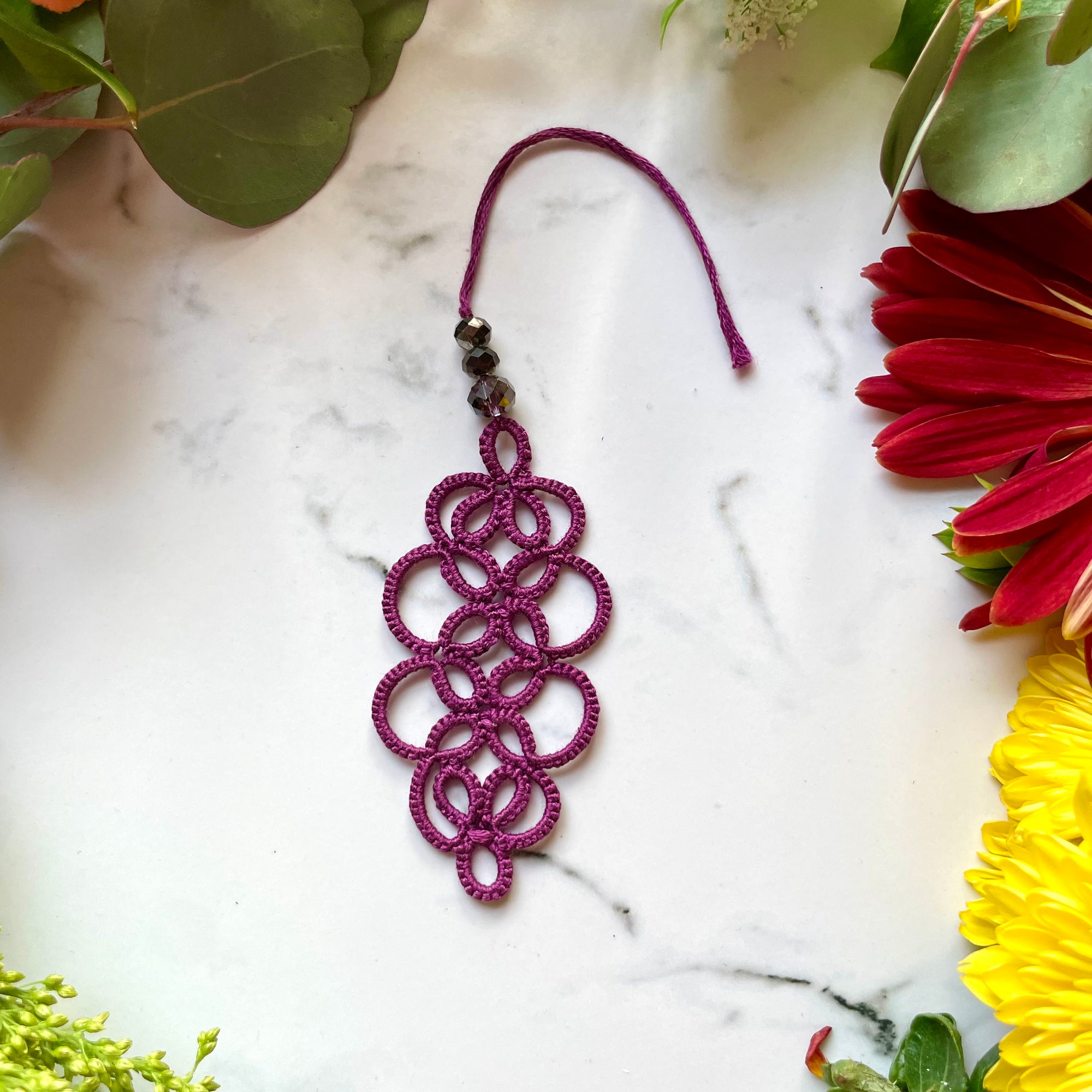 Tatted Lace Bookmark
