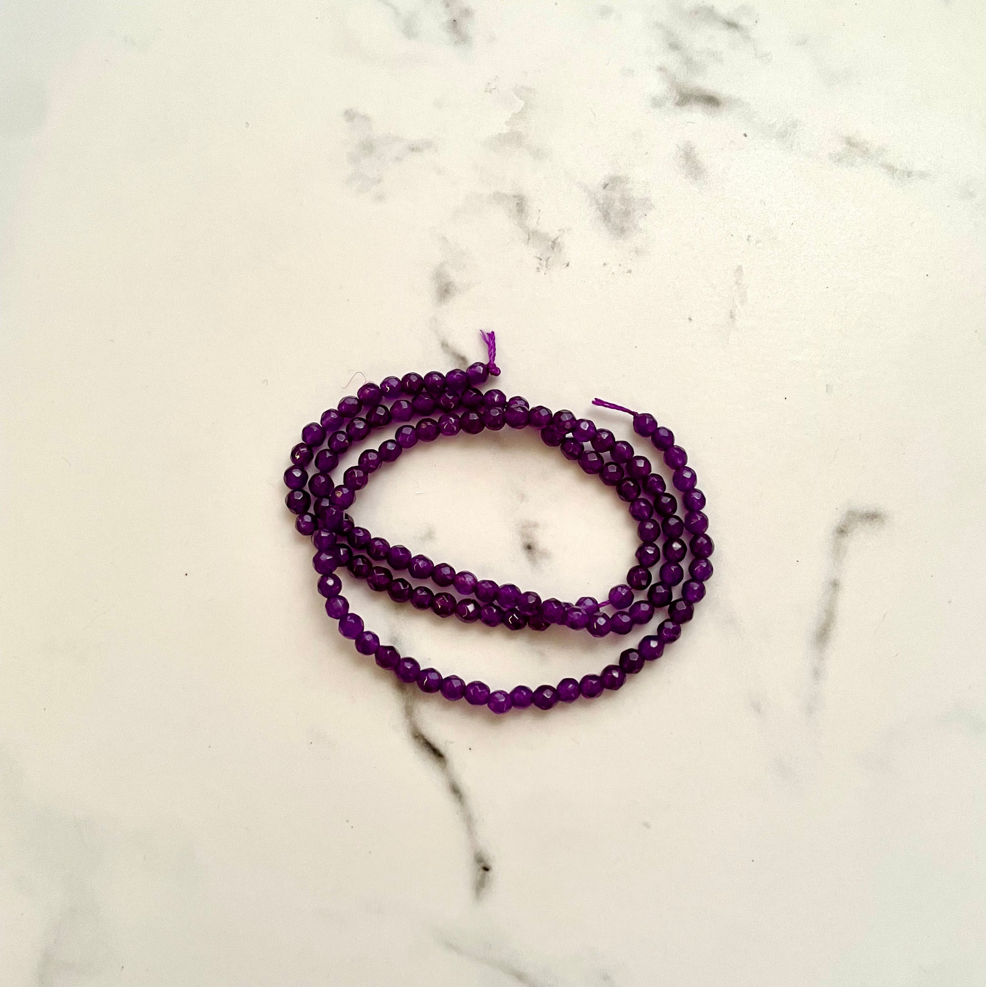 Strung Beads - Pinks, Reds & Purples